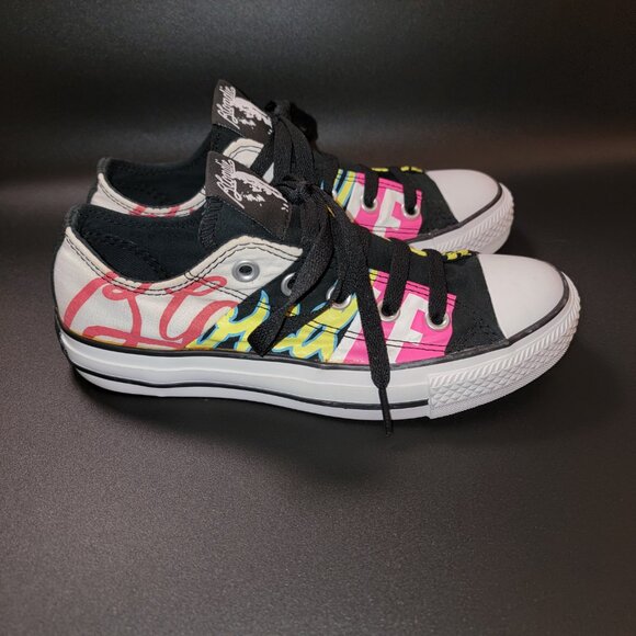 ULTRA RARE Converse Chucks Blondie Edition - 2010 -  Size 5 - Picture 3 of 11